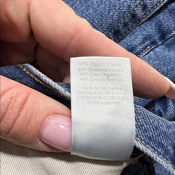 Everlane The summer slouch jeans size 27 NWT - Picture 10 of 12